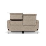 Sol 2 Seater Recliner Sofa - 2 Seater Power Recliner Sofa with Head Tilt F8 — Darwin Mink 50366, gallery image 2