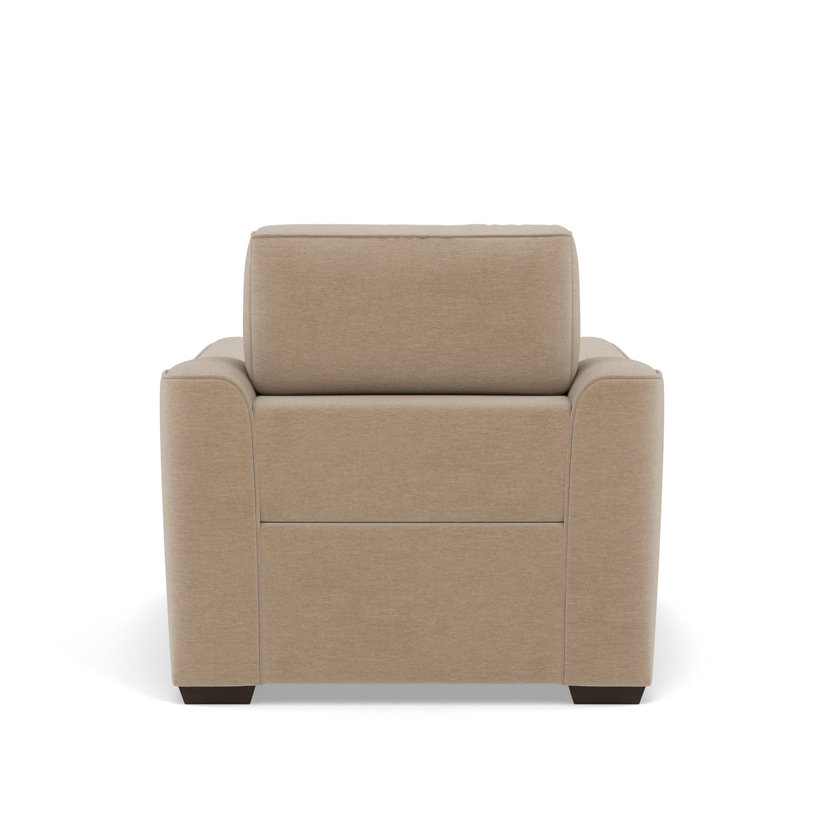 Beck Armchair - Armchair Fabric — FAB-CAN-170 MUSHROOM, gallery image 2