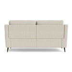 Revel Small 3 Seater Sofa - 2.5 Seater Sofa Compact Fabric — FAB-LKV - 02 BEIGE, gallery image 2