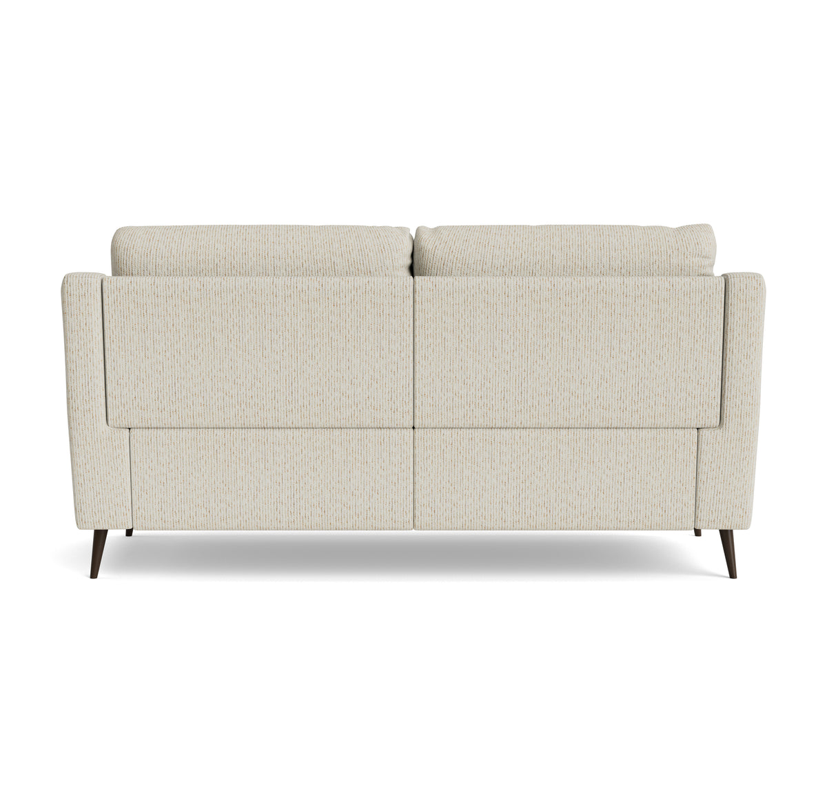 Revel Small 3 Seater Sofa - 2.5 Seater Sofa Compact Fabric — FAB-LKV - 02 BEIGE, gallery image 2