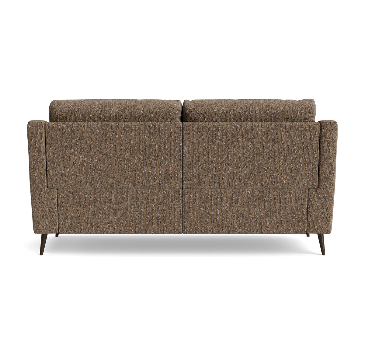 Revel Small 3 Seater Sofa - 2.5 Seater Sofa Compact Fabric — FAB-LKV - 12 TAUPE, gallery image 2