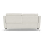 Revel 3 Seater Recliner Sofa - 2.5 Seater Sofa with 2 Power Recliners Fabric - Power Recliner with USB — FAB-LKV - 18 FROST, gallery image 2
