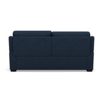 Eldon 3 Seater Power Recliner - 2.5 Seater Sofa 2 Power Recliners Fabric - Power Recliner Power Footrest Headrest & USB — FAB-MIL-303 NAVY, gallery image 2