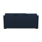 Eldon 3 Seater Power Recliner - 2.5 Seater Sofa 2 Power Recliners Fabric - Power Recliner Power Footrest Headrest & USB — FAB-MIL-303 NAVY, gallery image 2