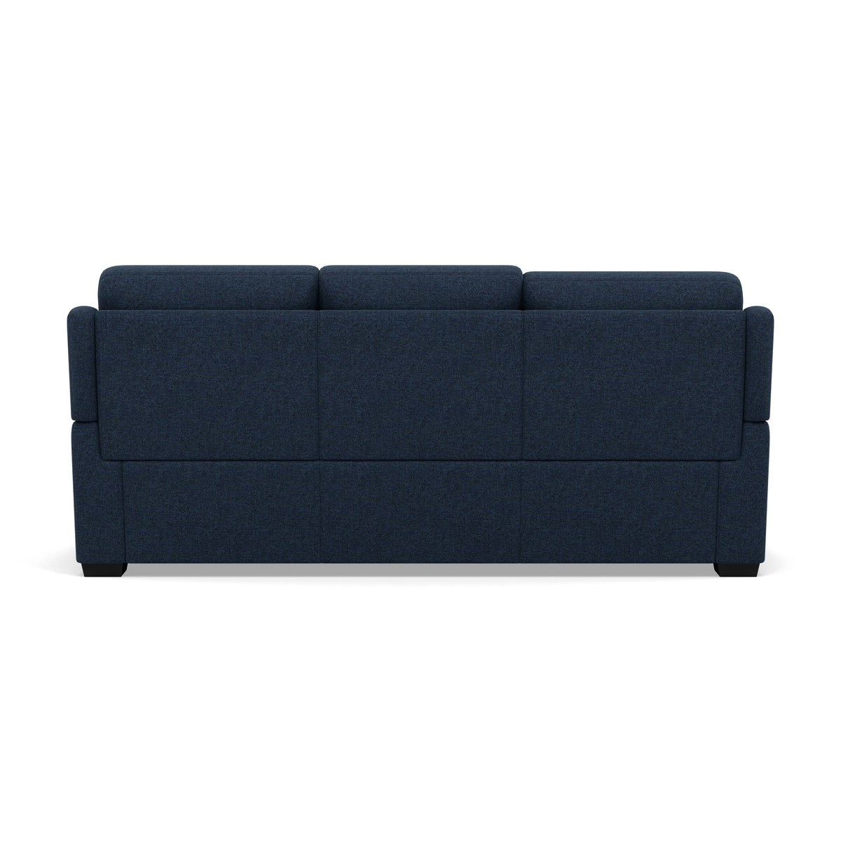 Eldon 3 Seater Power Recliner - 2.5 Seater Sofa 2 Power Recliners Fabric - Power Recliner Power Footrest Headrest & USB — FAB-MIL-303 NAVY, gallery image 2