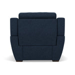 Echo Armchair - Armchair Fabric — FAB-MIL-303 NAVY, gallery image 2