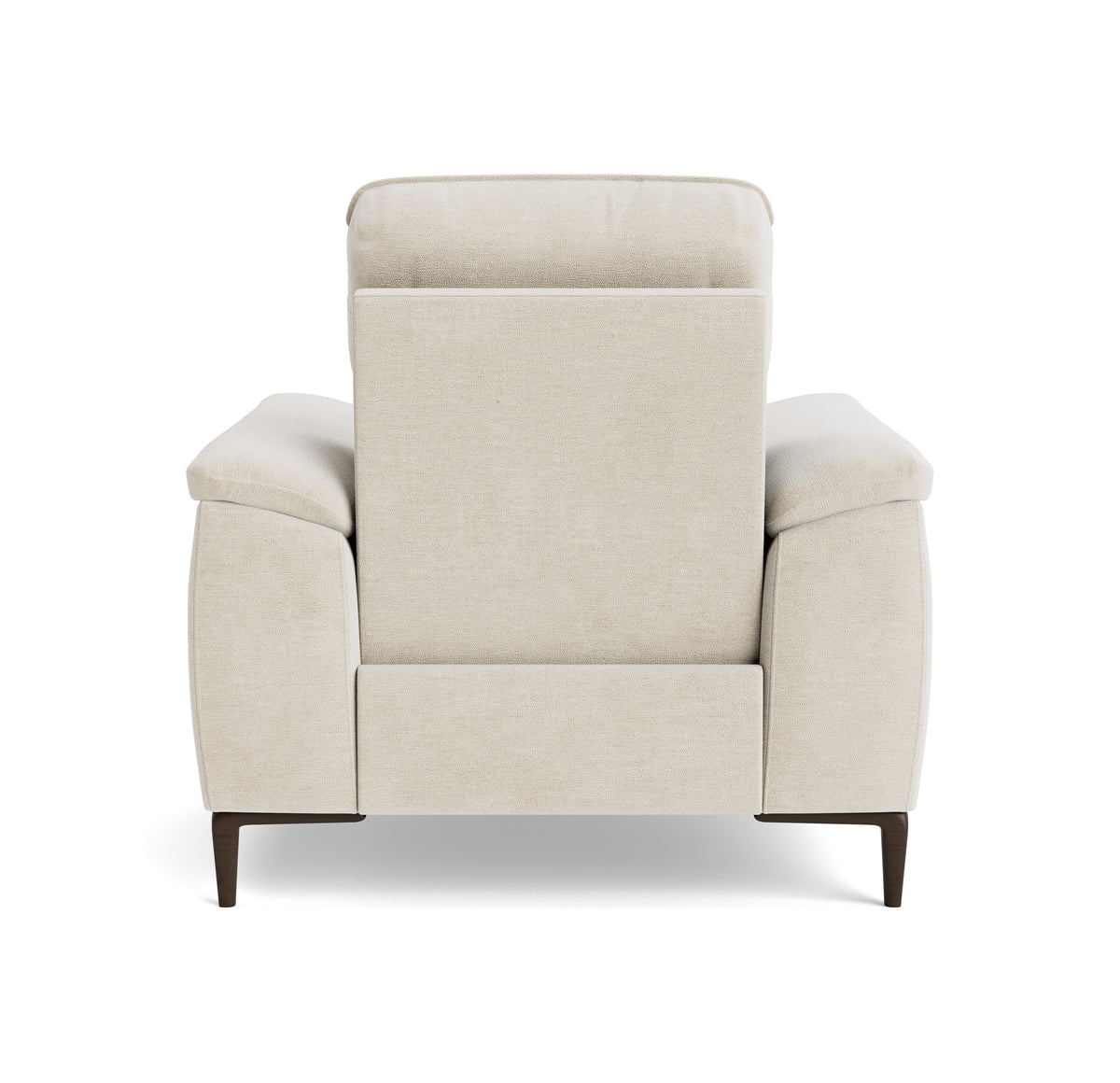 Loma Recliner Armchair - Power Recliner Chair USB Fabric - Power Recliner with USB — FAB-NTS - 01 CREAM, gallery image 2