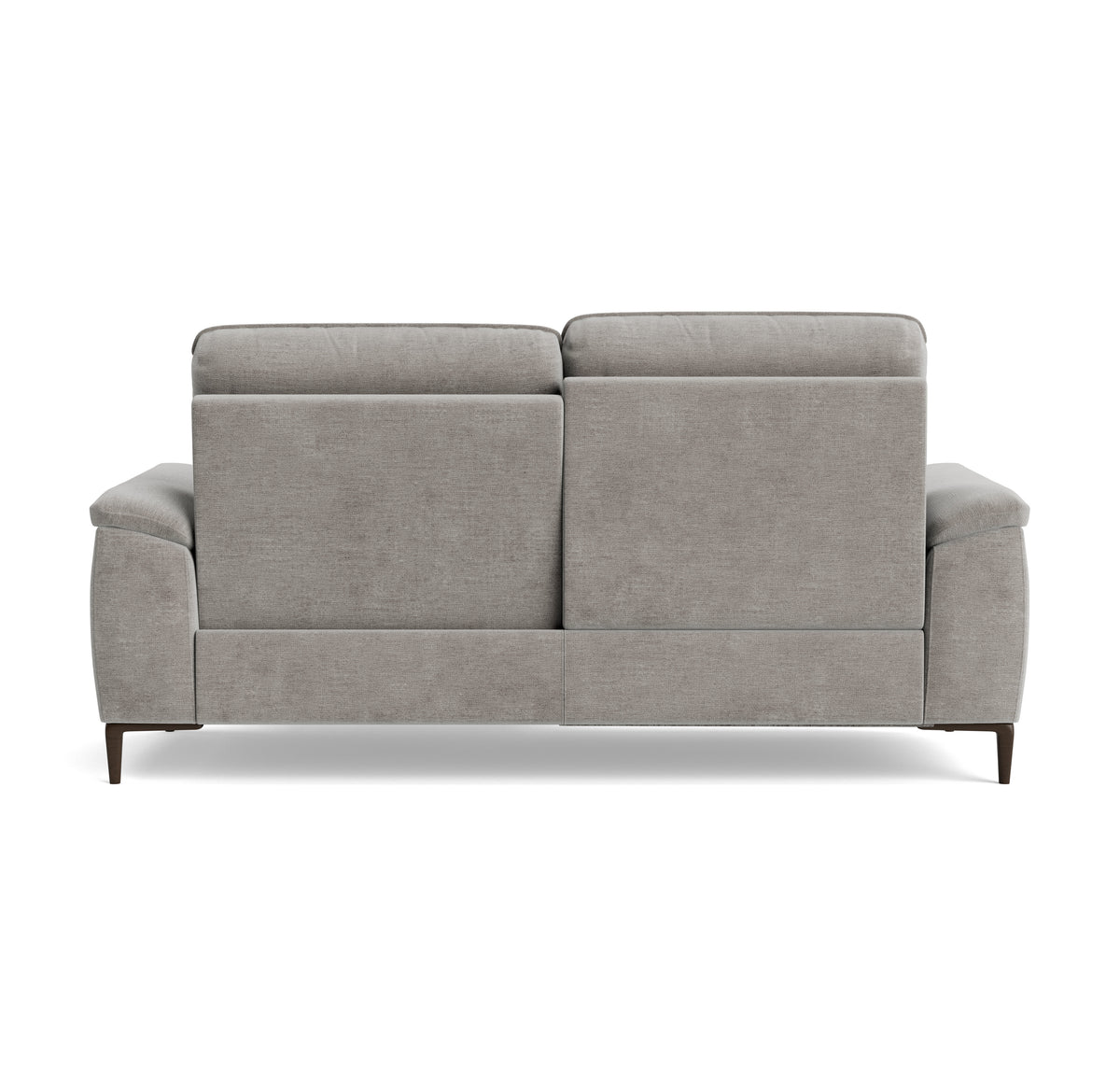 Loma 3 Seater Recliner Sofa - 2.5 Seater Sofa with 2 Power Recliners USB Fabric - Power Recliner with USB — FAB-NTS - 11 DOVE, gallery image 2