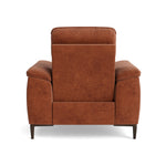 Loma Recliner Armchair - Power Recliner Chair USB Fabric - Power Recliner with USB — FAB-NTS - 17 TERRACOTTA, gallery image 2