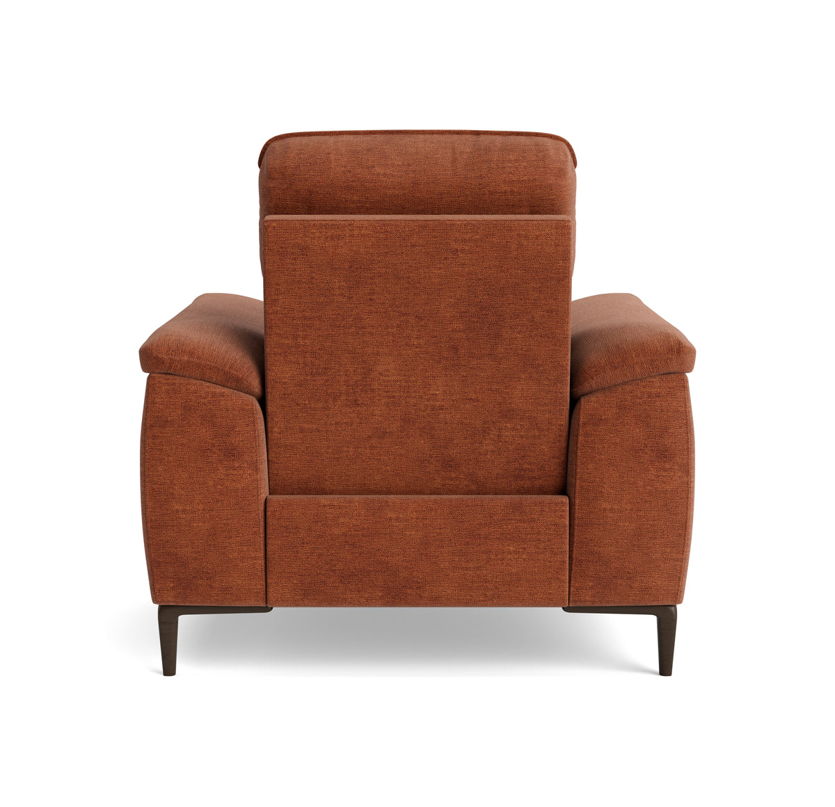 Loma Recliner Armchair - Power Recliner Chair USB Fabric - Power Recliner with USB — FAB-NTS - 17 TERRACOTTA, gallery image 2