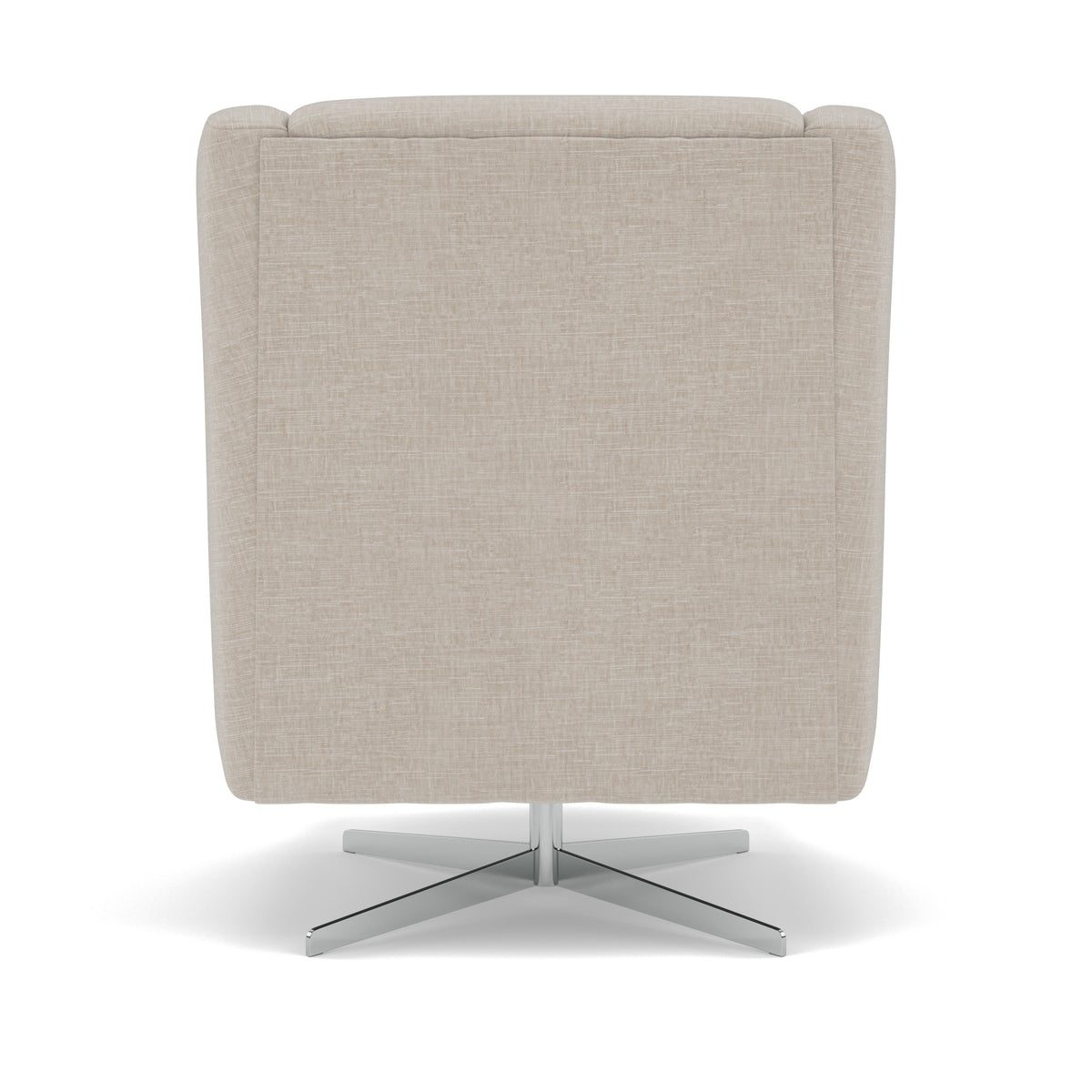 Chilton Swivel Armchair - Swivel Chair Fabric — Kobe Smoke, gallery image 1