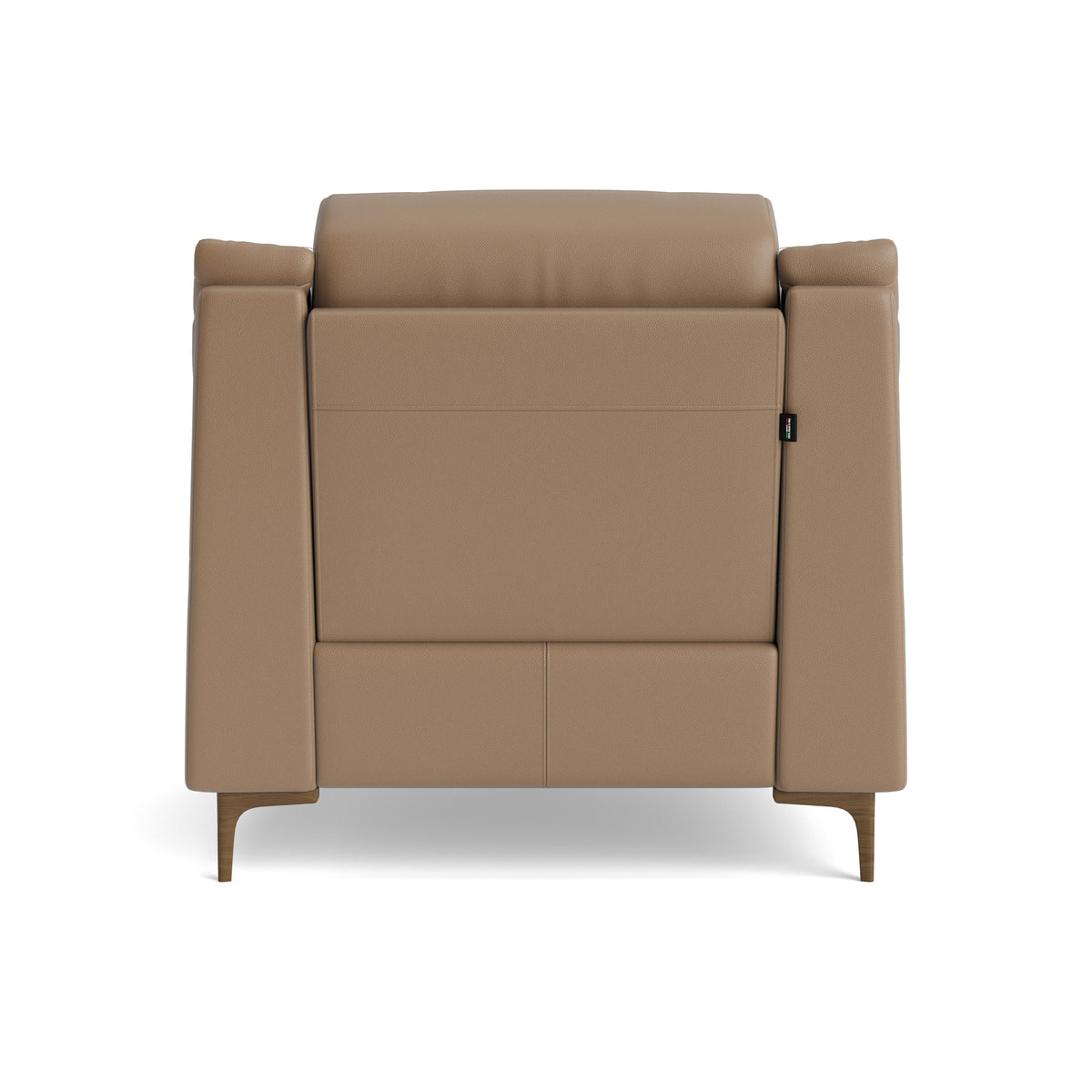 Nicoletti Carmen Recliner Armchair - Power Recliner Chair CB - Power Recliner with USB — Feet: Graubraun / Torello PS 312 Taupe, gallery image 2