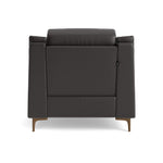 Nicoletti Carmen Recliner Armchair - Power Recliner Chair CB - Power Recliner with USB — Feet: Graubraun / Torello PS Chocol -S 91, gallery image 2
