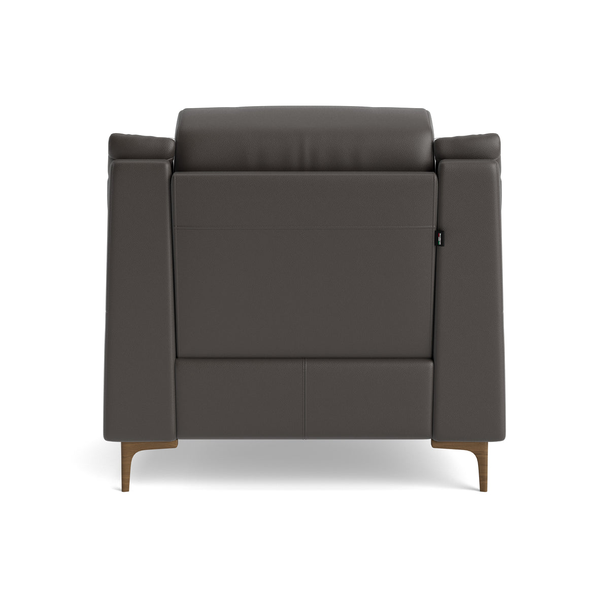 Nicoletti Carmen Recliner Armchair - Power Recliner Chair CB - Power Recliner with USB — Feet: Graubraun / Torello PS Grigio Scuro 327, gallery image 2
