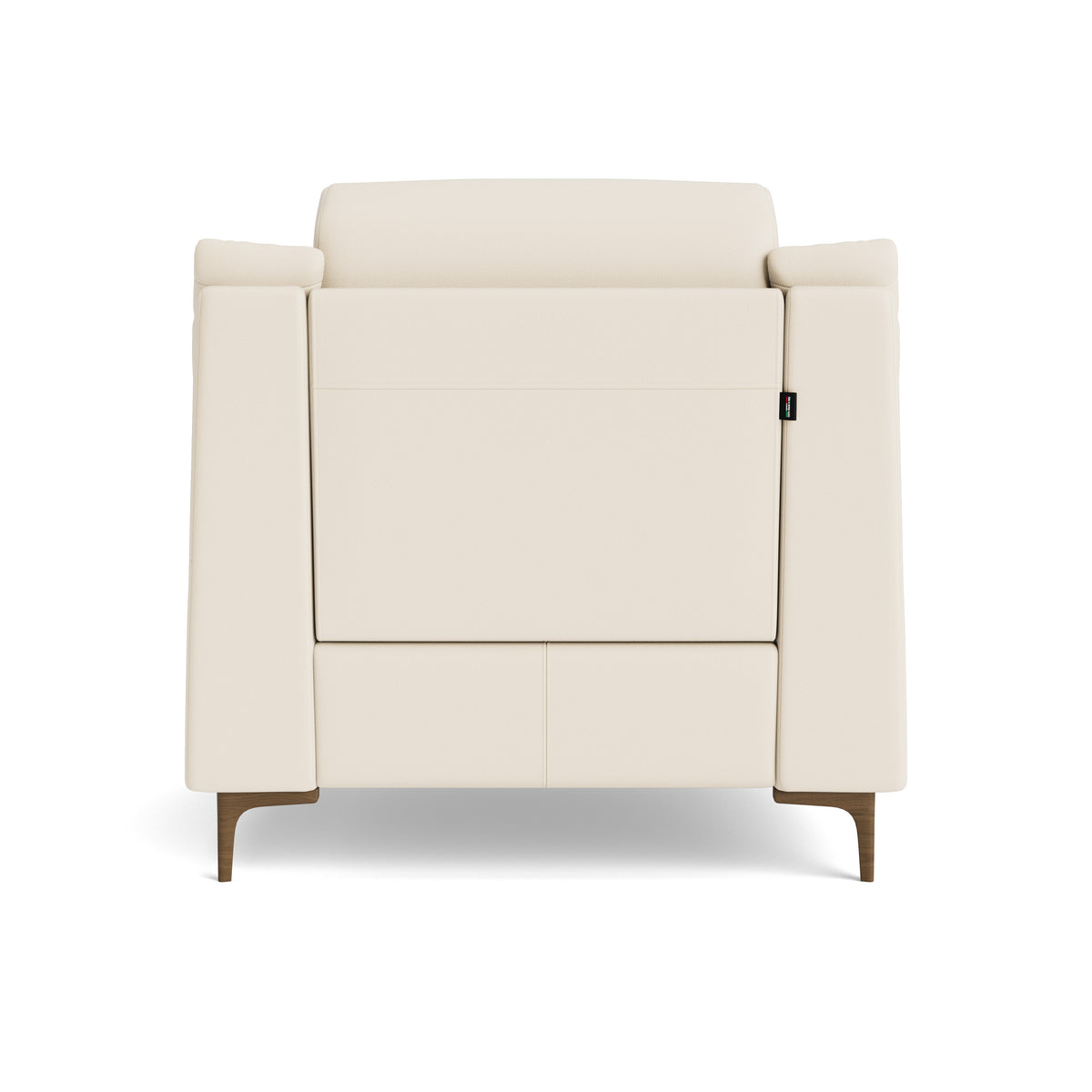 Nicoletti Carmen Armchair - Armchair CB — Feet: Graubraun / Torello PS Bianco 93, gallery image 2