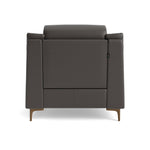 Nicoletti Carmen Armchair - Armchair CB — Feet: Graubraun / Torello PS Grigio Scuro 327, gallery image 2