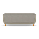 Siena Large 2 Seater Sofa - 2.2 Seater Sofa F8 + Cat 60 — Hopsack Dove 70001+Cat 60/23, gallery image 2