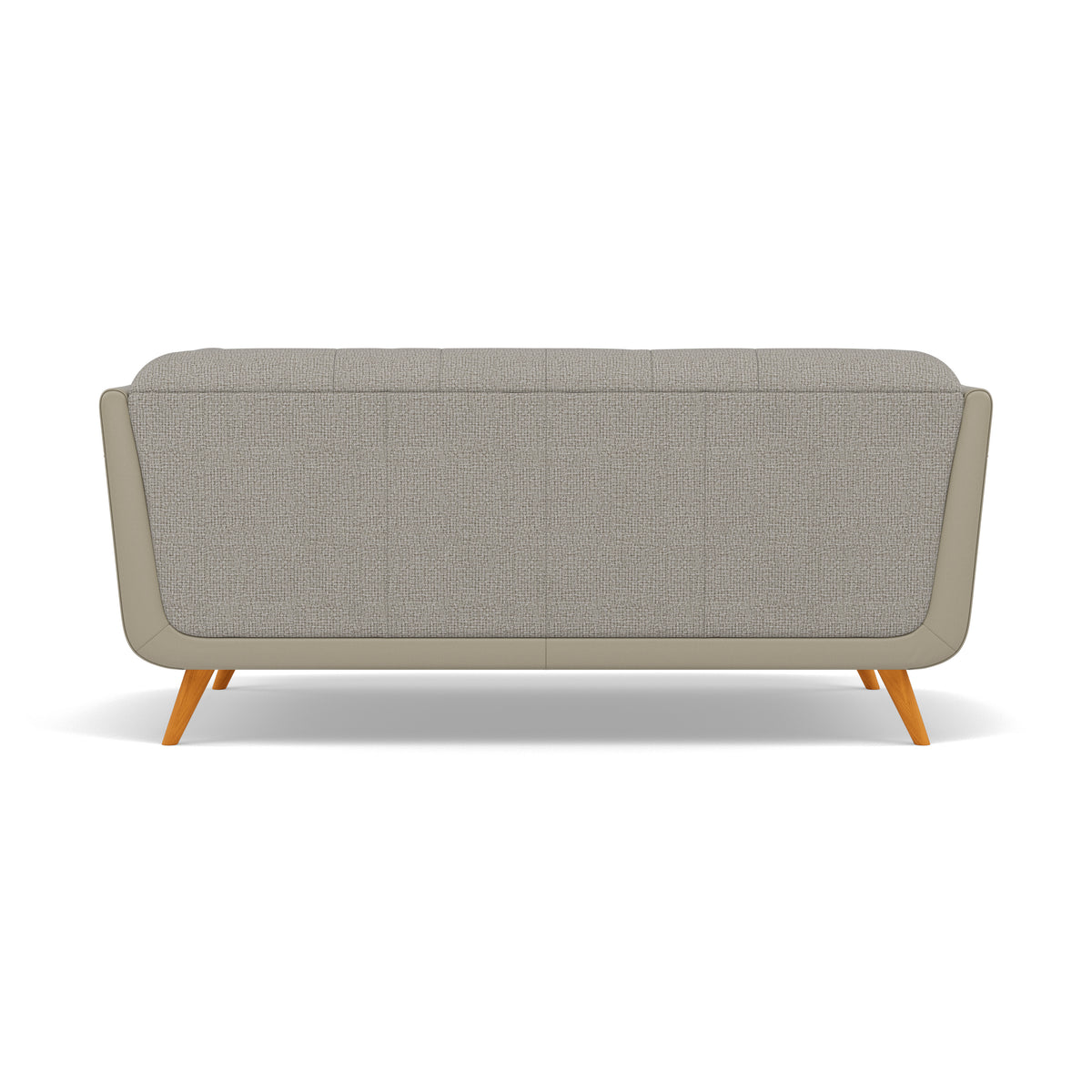 Siena 2 Seater Sofa - 2 Seater Sofa F8 + Cat 60 — Hopsack Dove 70001+Cat 60/23, gallery image 2