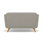 Siena Loveseat - 1.5 Seater Sofa F8 + Cat 60 — Hopsack Dove 70001+Cat 60/28, gallery image 2