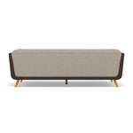 Siena 3 Seater Sofa - 2.5 Seater Sofa F8 + Cat 60 — Hopsack Linen 70004+Cat 60/08, gallery image 2