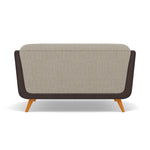 Siena Loveseat - 1.5 Seater Sofa F8 + Cat 60 — Hopsack Linen 70004+Cat 60/08, gallery image 2