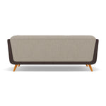 Siena Large 2 Seater Sofa - 2.2 Seater Sofa F8 + Cat 60 — Hopsack Linen 70004+Cat 60/08, gallery image 2