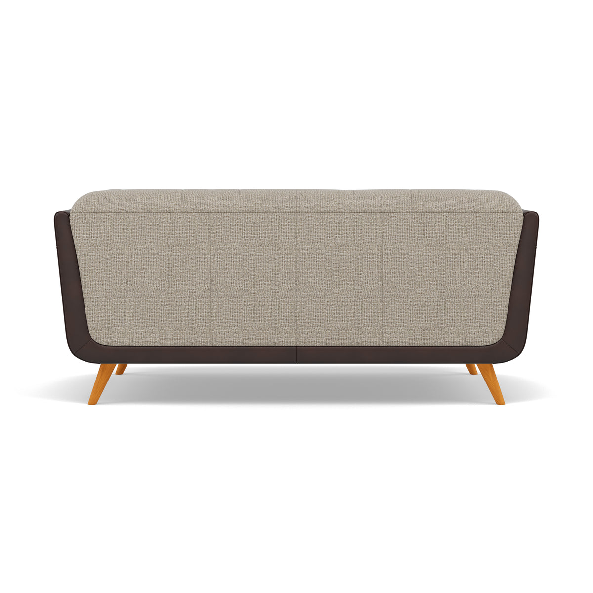 Siena 2 Seater Sofa - 2 Seater Sofa F8 + Cat 60 — Hopsack Linen 70004+Cat 60/08, gallery image 2