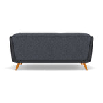 Siena 2 Seater Sofa - 2 Seater Sofa F8 + Cat 60 — Hopsack Midnight 70005+Cat 60/24, gallery image 2