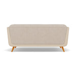 Siena 2 Seater Sofa - 2 Seater Sofa F8 + Cat 60 — Hopsack Natural 70002+Cat 60/05, gallery image 2