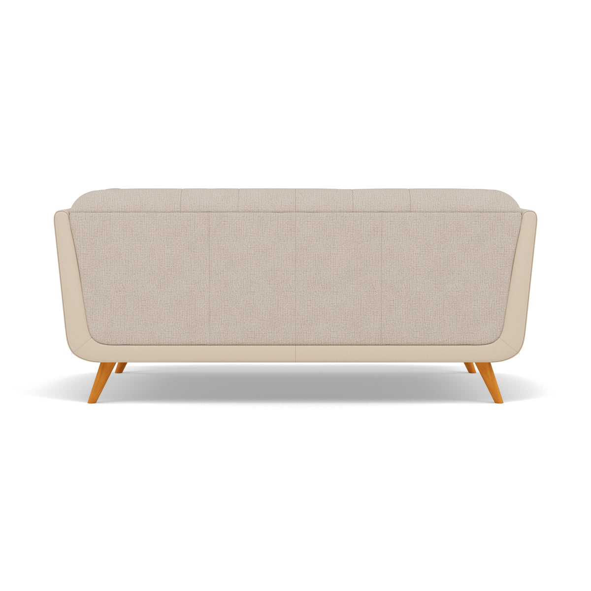 Siena 2 Seater Sofa - 2 Seater Sofa F8 + Cat 60 — Hopsack Natural 70002+Cat 60/05, gallery image 2