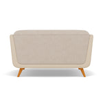 Siena Loveseat - 1.5 Seater Sofa F8 + Cat 60 — Hopsack Natural 70002+Cat 60/05, gallery image 2