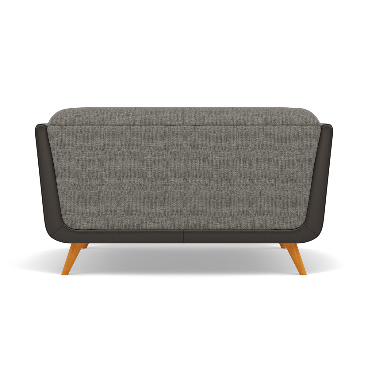 Siena Loveseat - 1.5 Seater Sofa F8 + Cat 60 — Hopsack Platinum 70003+Cat 60/21, gallery image 2