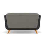 Siena Loveseat - 1.5 Seater Sofa F8 + Cat 60 — Hopsack Platinum 70003+Cat 60/25, gallery image 2
