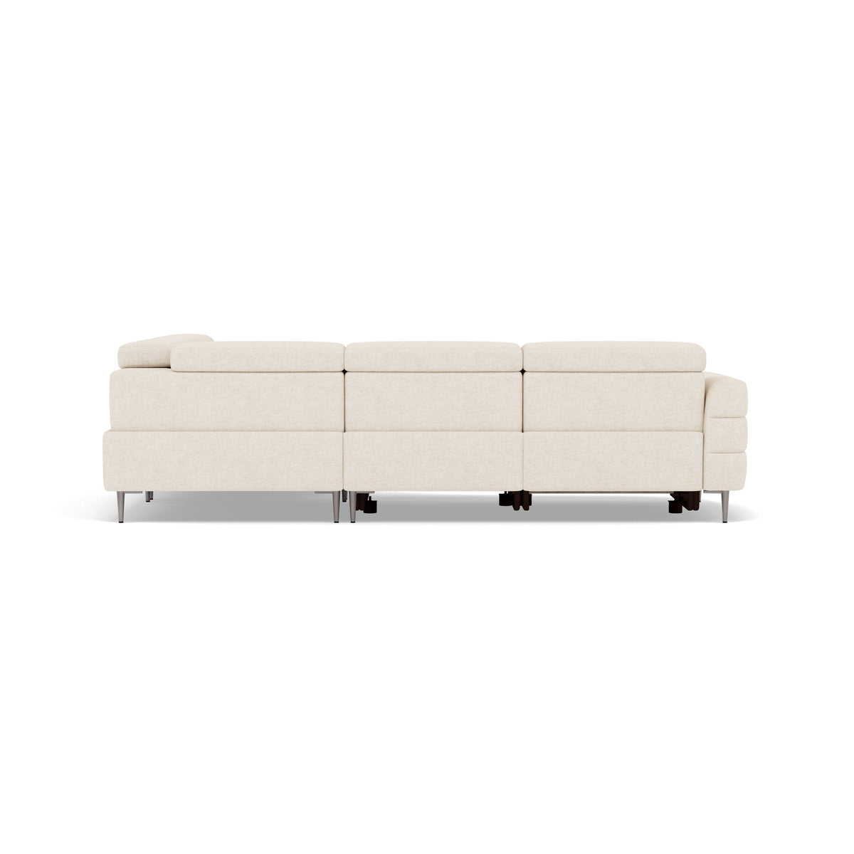 Hoy Corner Sofa - Combination 1 - Left Hand Facing Sofa Corner Group Fabric - Left Hand Facing — KB-1285-UK Darwin Ivory, gallery image 2