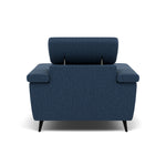Sparta Recliner Armchair - Chair W/ Power Recliner W/ Ratchet Headrest Fabric - Power with Manual Headrest — KB-1290-UK Amigo Navy, gallery image 2