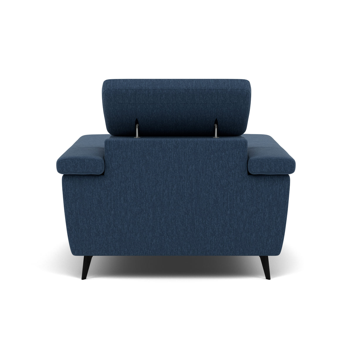 Sparta Recliner Armchair - Chair W/ Power Recliner W/ Ratchet Headrest Fabric - Power with Manual Headrest — KB-1290-UK Amigo Navy, gallery image 2