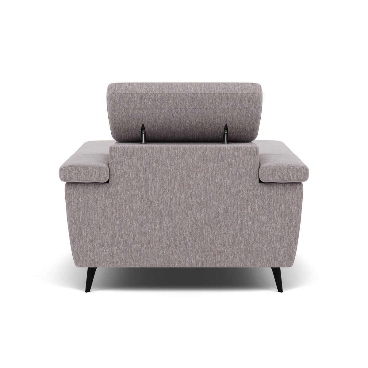 Sparta Recliner Armchair - Chair W/ Power Recliner W/ Ratchet Headrest Fabric - Power with Manual Headrest — KB-1291-UK Amigo Granite, gallery image 2