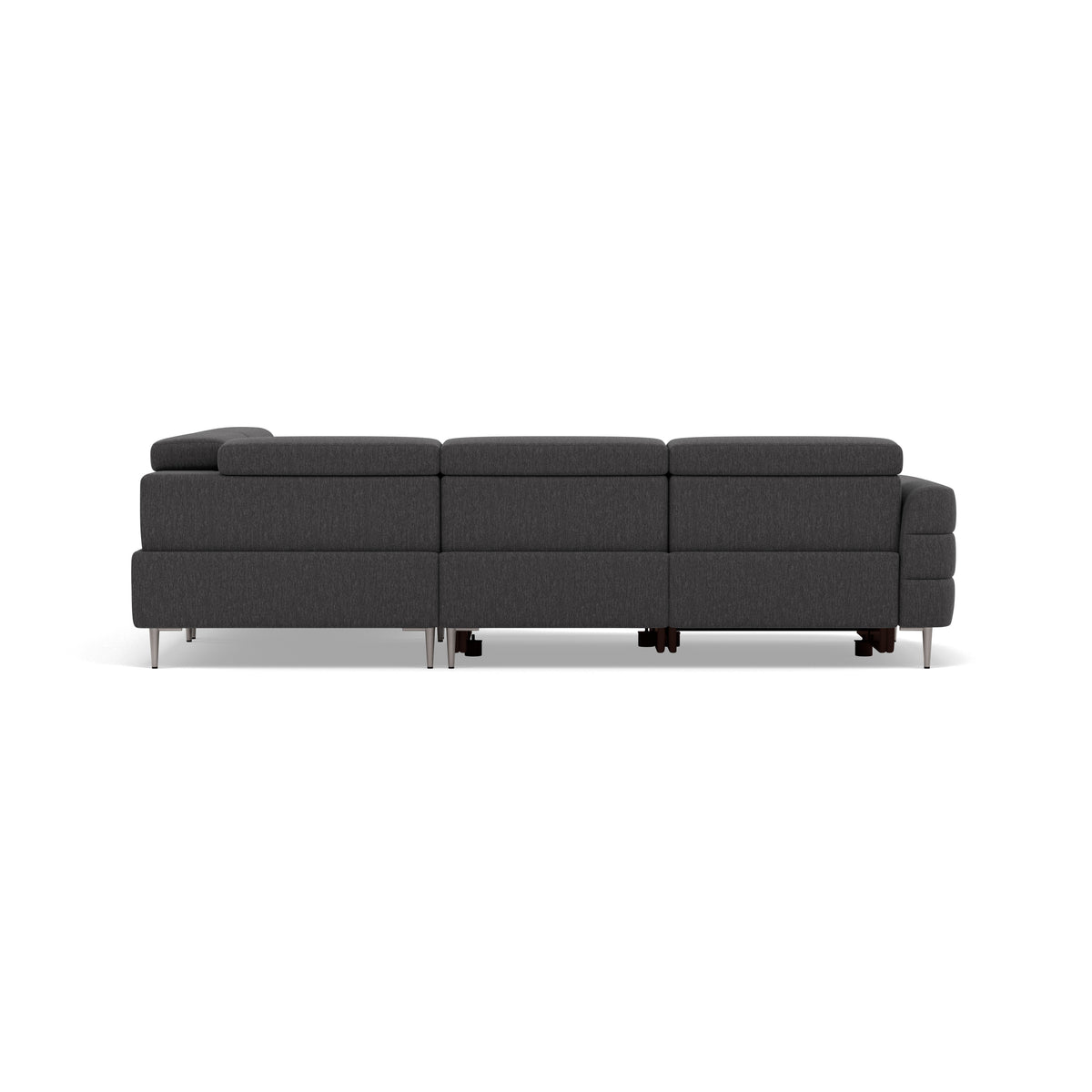 Hoy Corner Sofa - Combination 1 - Left Hand Facing Sofa Corner Group Fabric - Left Hand Facing — KB-1295-UK Amigo Coal, gallery image 2
