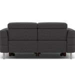 Hoy 2 Seater Sofa - 2 Str Static W/Manual Headrest Fabric — KB-1295-UK Amigo Coal, gallery image 2