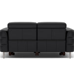 Hoy 2 Seater Sofa - 2 Str Static W/Manual Headrest Cat M — M5657 Melbourne Black, gallery image 2