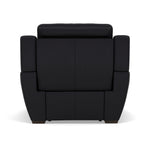Echo Recliner Armchair - Power Recliner Chair Lumber Support Cat 25S - Power With Power Headrest Footrest Lumbar & USB — NCS-023C BLACK, gallery image 2