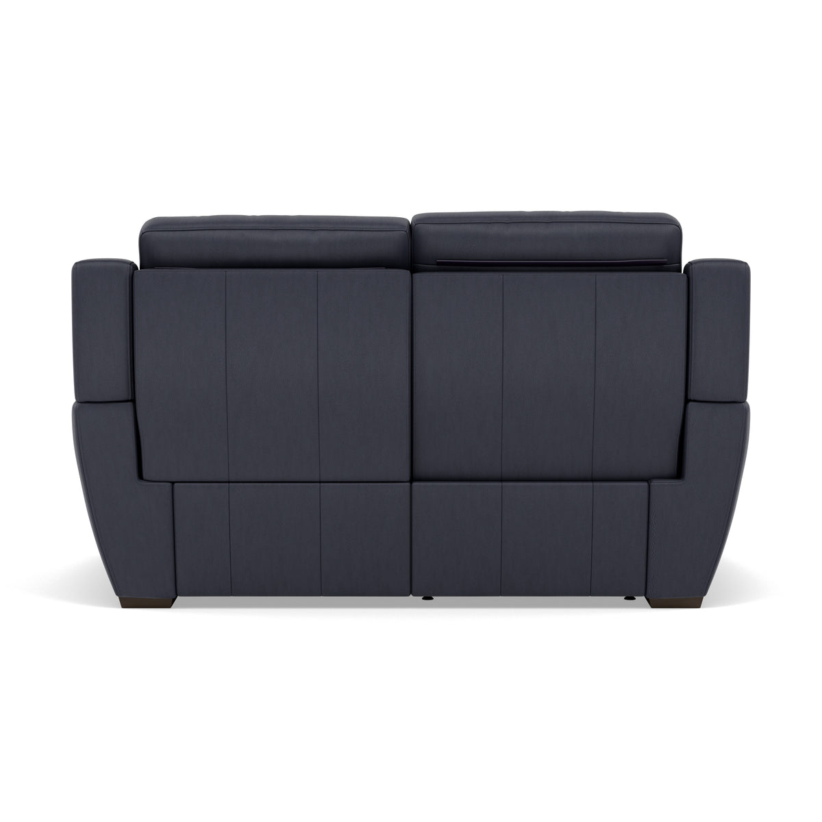 Echo 2 Seater Recliner Sofa - 2 Seater 2 Power Recliners Lumber Support Cat 25S - Power With Power Headrest Footrest Lumbar & USB — NCS-036C NAVY BLUE, gallery image 2