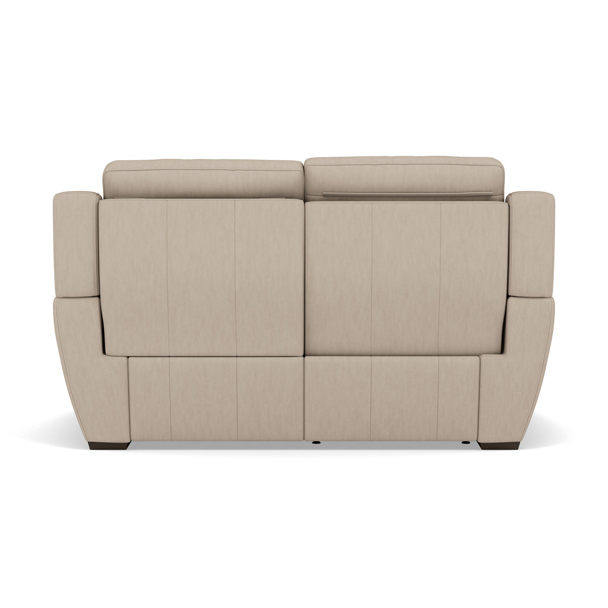 Echo 2 Seater Recliner Sofa - 2 Seater 2 Power Recliners Lumber Support Cat 25S - Power With Power Headrest Footrest Lumbar & USB — NCS-039C PEBBLE, gallery image 2