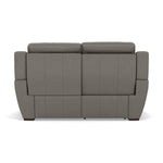 Echo 2 Seater Recliner Sofa - 2 Seater 2 Power Recliners Lumber Support Cat 25S - Power With Power Headrest Footrest Lumbar & USB — NCS-042E ELEPHANT, gallery image 2