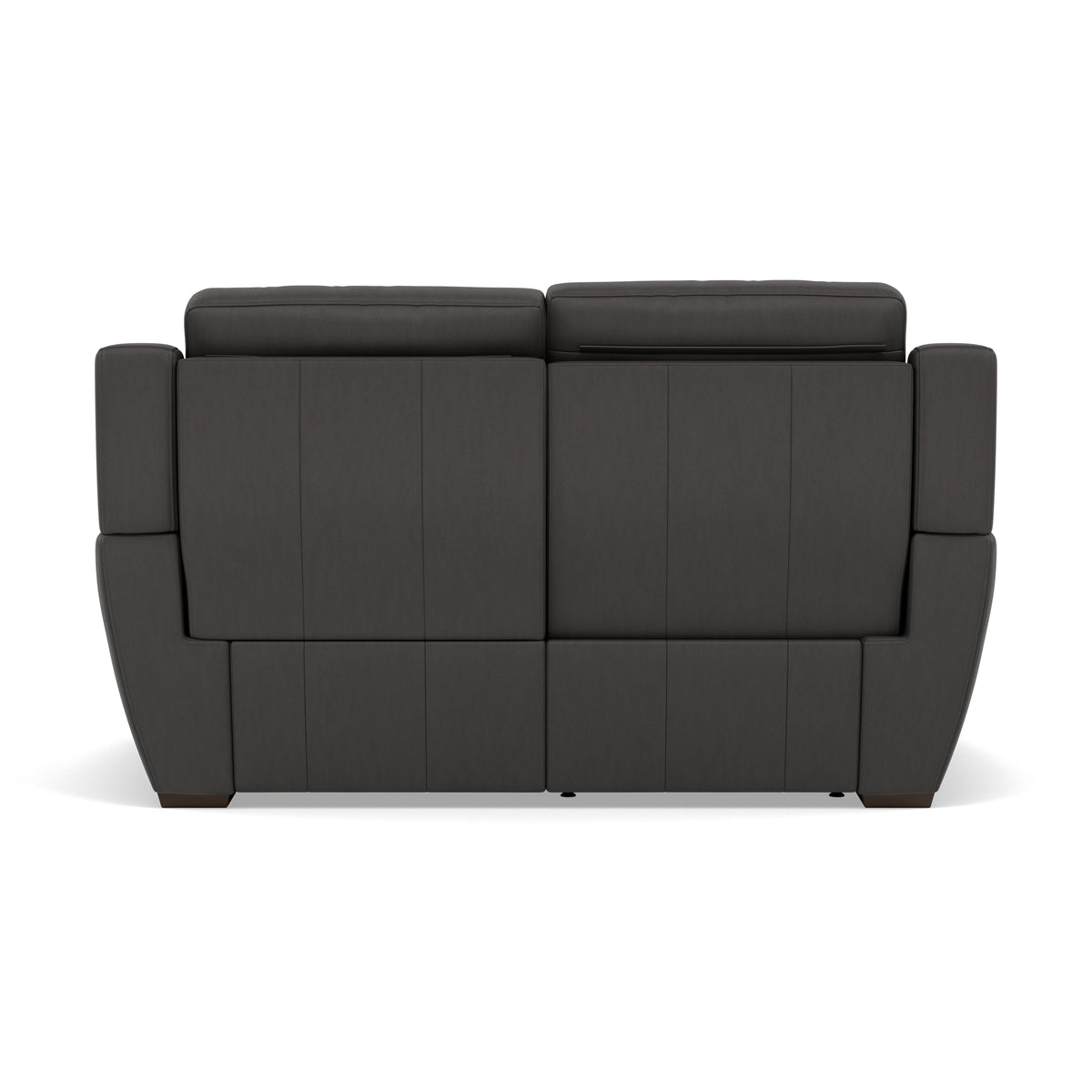 Echo 2 Seater Recliner Sofa - 2 Seater 2 Power Recliners Lumber Support Cat 25S - Power With Power Headrest Footrest Lumbar & USB — NCS-180E SLATE GREY, gallery image 2