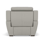 Echo Recliner Armchair - Power Recliner Chair Lumber Support Cat 25S - Power With Power Headrest Footrest Lumbar & USB — NCS-251E GREY, gallery image 2
