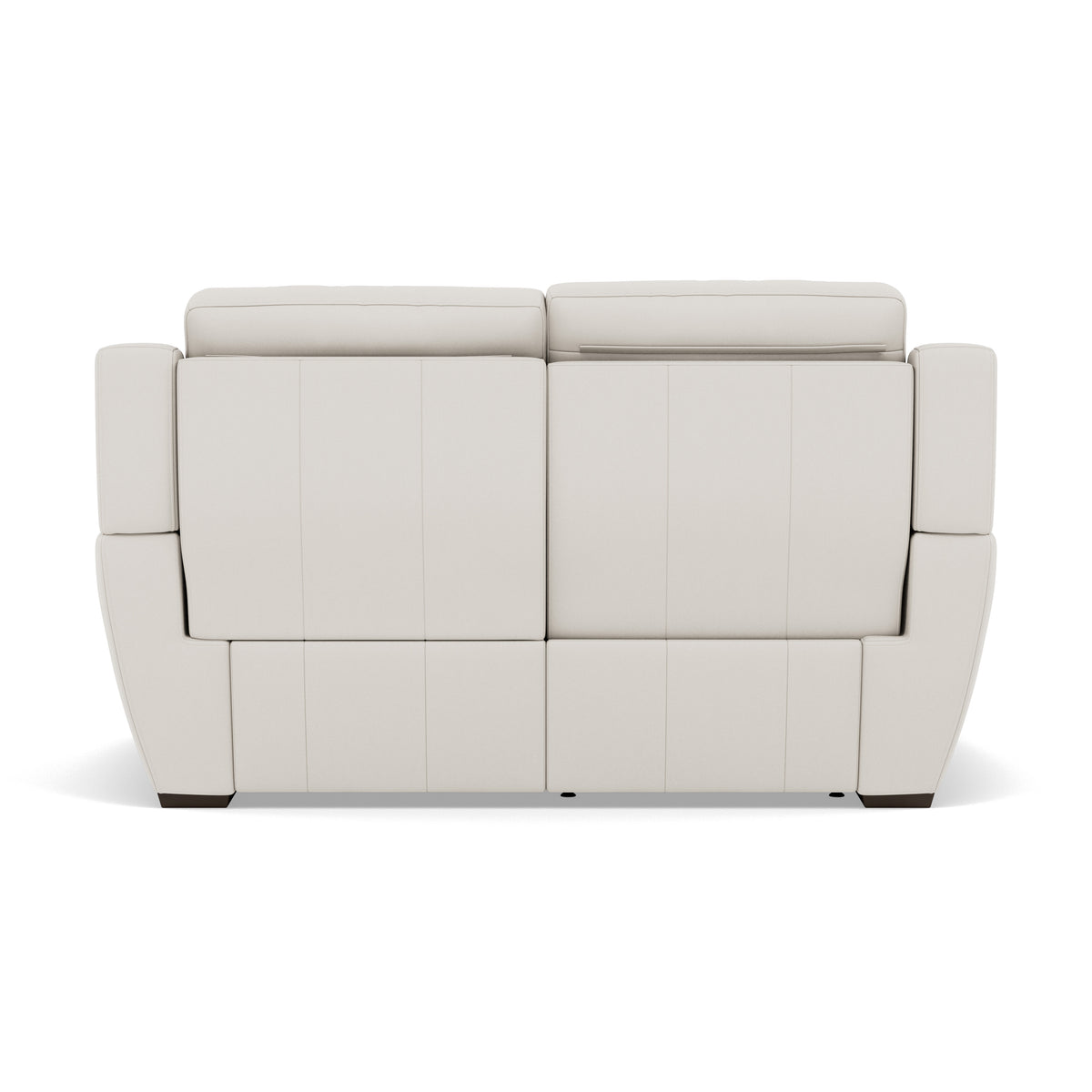 Echo 2 Seater Recliner Sofa - 2 Seater 2 Power Recliners Lumber Support Cat 25S - Power With Power Headrest Footrest Lumbar & USB — NCS-744D STAR WHITE, gallery image 2