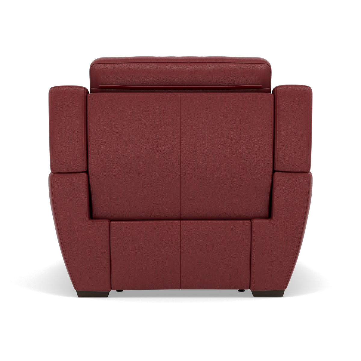 Echo Recliner Armchair - Power Recliner Chair Lumber Support Cat 25S - Power With Power Headrest Footrest Lumbar & USB — NCS-854C RUSTIC RED, gallery image 2