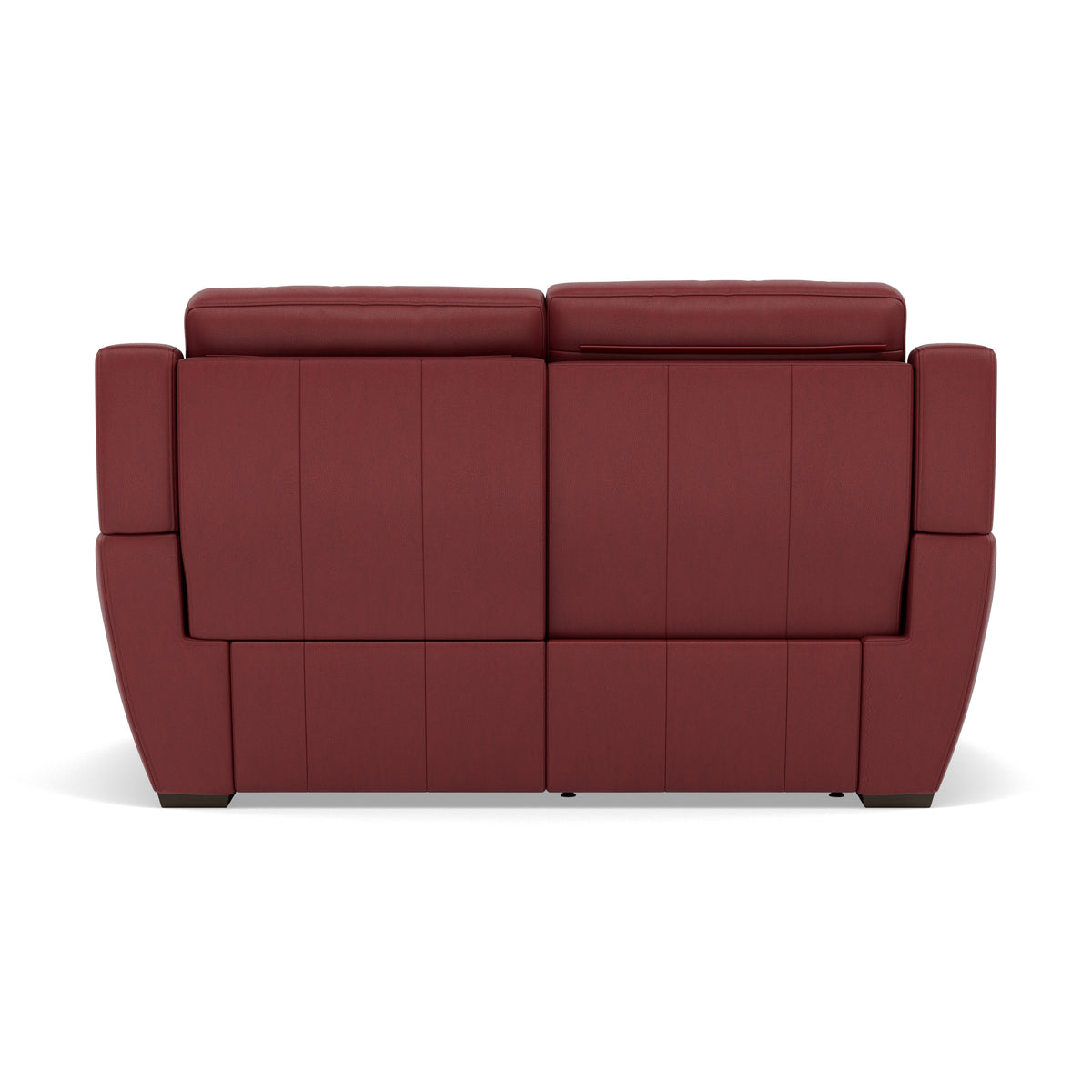 Echo 2 Seater Recliner Sofa - 2 Seater 2 Power Recliners Lumber Support Cat 25S - Power With Power Headrest Footrest Lumbar & USB — NCS-854C RUSTIC RED, gallery image 2