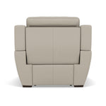 Echo Recliner Armchair - Power Recliner Chair Lumber Support Cat 25S - Power With Power Headrest Footrest Lumbar & USB — NCS-946B FEATHER GREY, gallery image 2